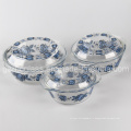 9 &#39;&#39; Pyrex Glass Baking Bowls with Decal Design (GB13G13265-TH)